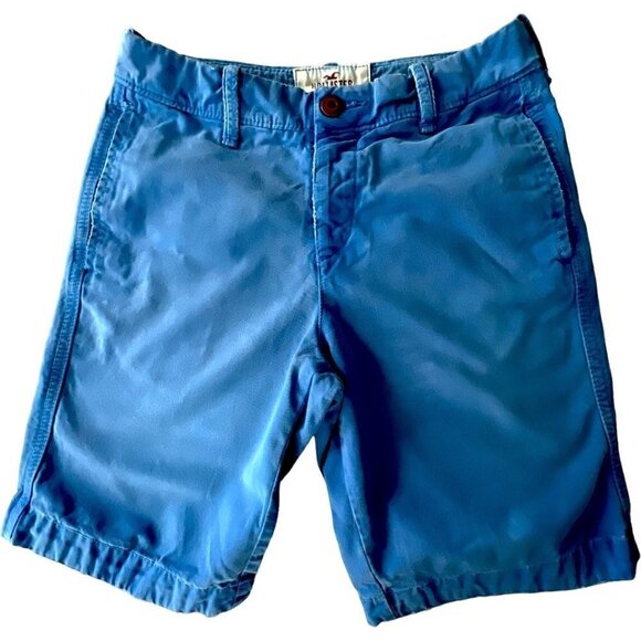 Men’s  Hollister Cobalt Blue Flat Front Shorts  |  Size 29 - Picture 1 of 5